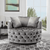 Infinity Tufted Arm Chair - Wood Grey