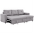 Solace L-Shaped Sectional Storage Sofa Cum Bed