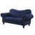 Jigga Luxury Chesterfield Sofa Set - Wood Grey