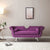 Fantast Luxury Sofa Set In Suede - Wood Grey