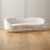 Levanger Premium Upholstered Curved Sofa - Wood Grey