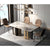 Tencia Luxury 4 Seater Dining Table - Wood Grey