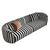 Irja Luxury Modern Suede Sofa Set In Zebra Print - Wood Grey