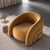 Luminous Suede Accent Chair