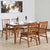 Sgorr 4 Seater Dining Table In Honey Oak Color