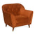 Jarbidge Couch Accent Chair In Orange Color