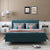 Chabair Upholstered Bed Without Storage In Suede