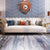 Herand Premium Chesterfield Sofa Set In White Leatherette - Wood Grey