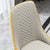 Nan Upholstered Dining Chair - Wood Grey