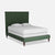 Altruim Upholstered Without Storage Bed In Suede - Wood Grey